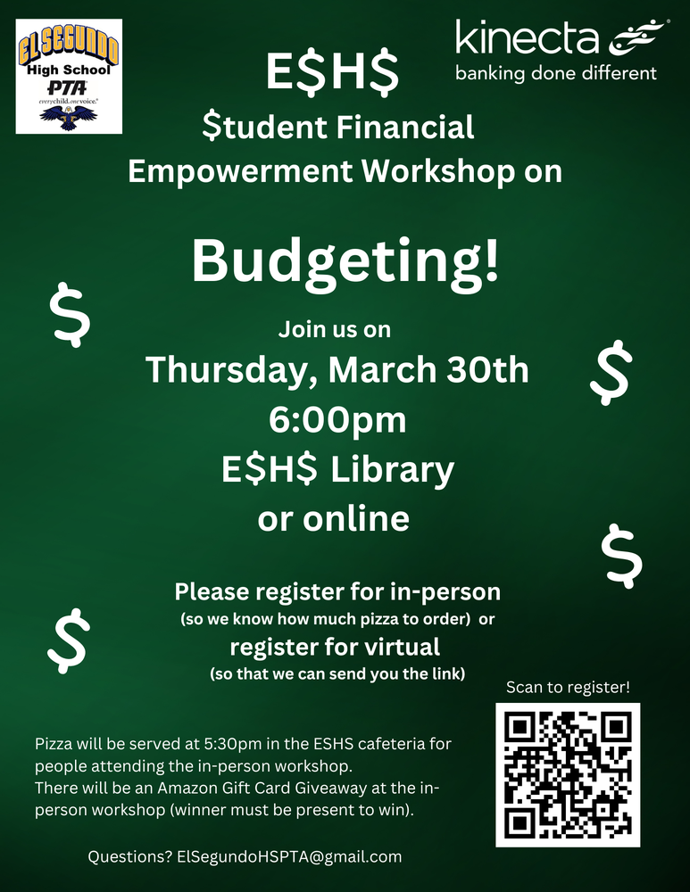 ESHS Student Financial Empowerment Workshop