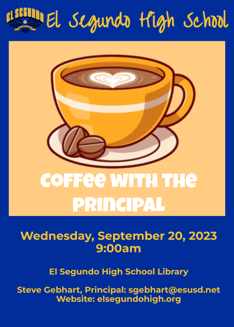 ESHS Coffee With the Principal 