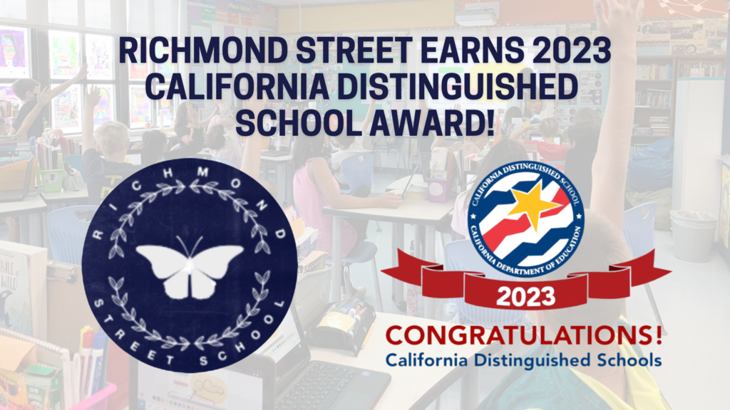 distinguished school award richmond street
